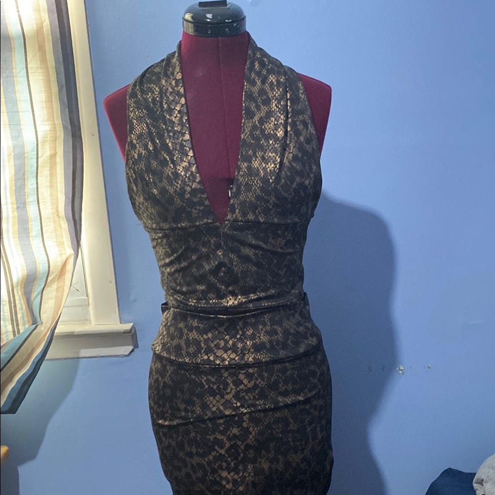 🔮 5 for $20 🔮 two piece shiny snake print outfit